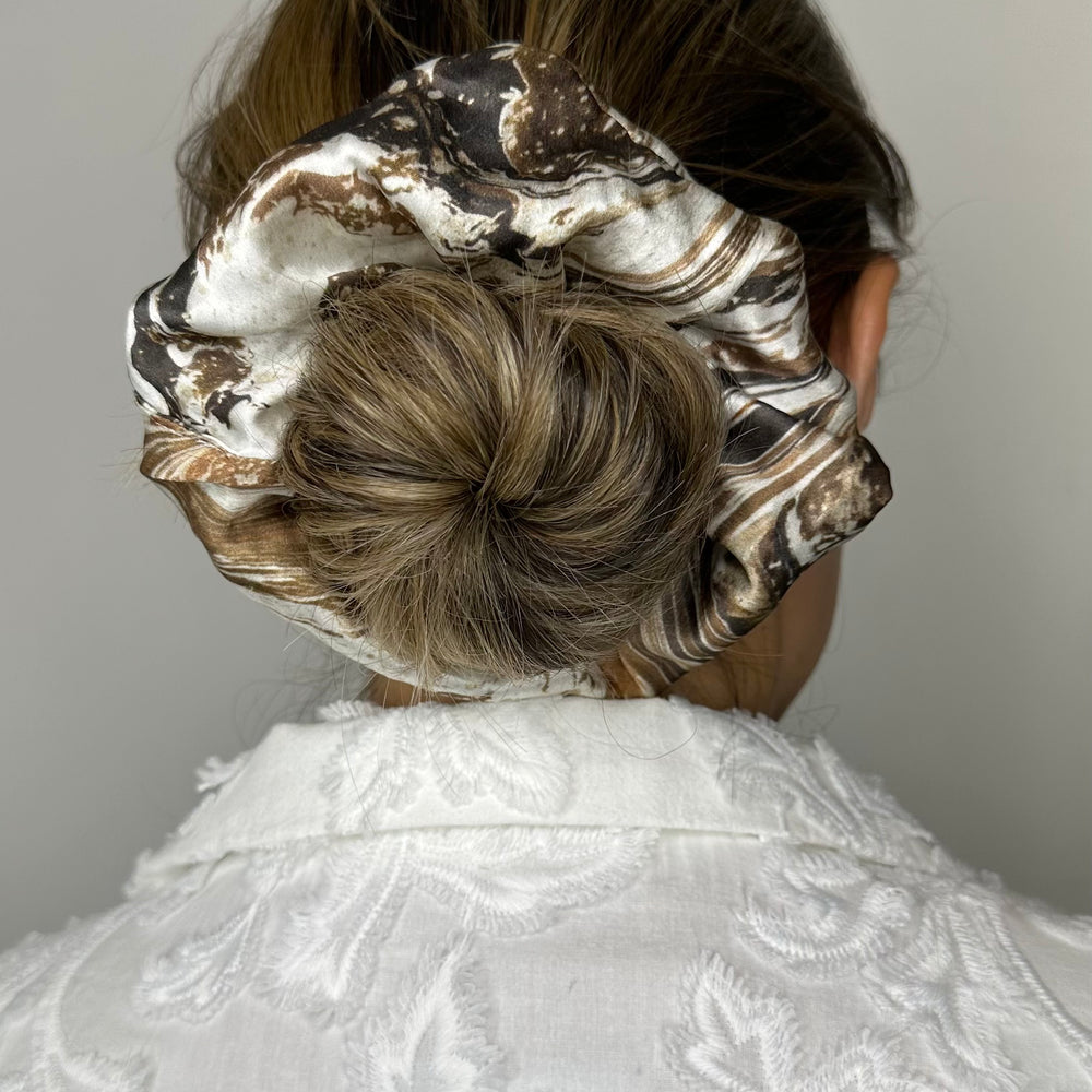 
                      
                        Marble Silk Scrunchie
                      
                    