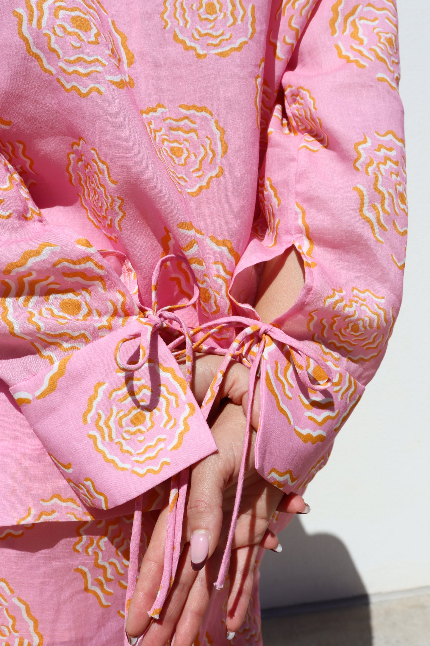 Peony Long Sleeve Button Up