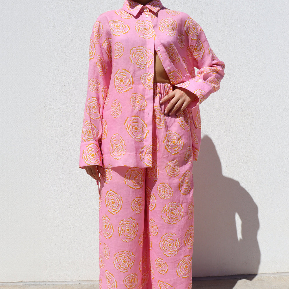 
                      
                        Peony Long Sleeve Button Up
                      
                    