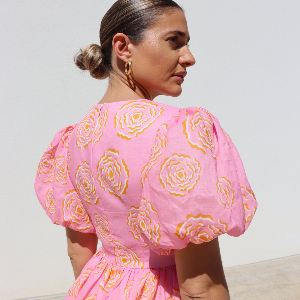 
                      
                        Peony Puff Sleeve Dress
                      
                    