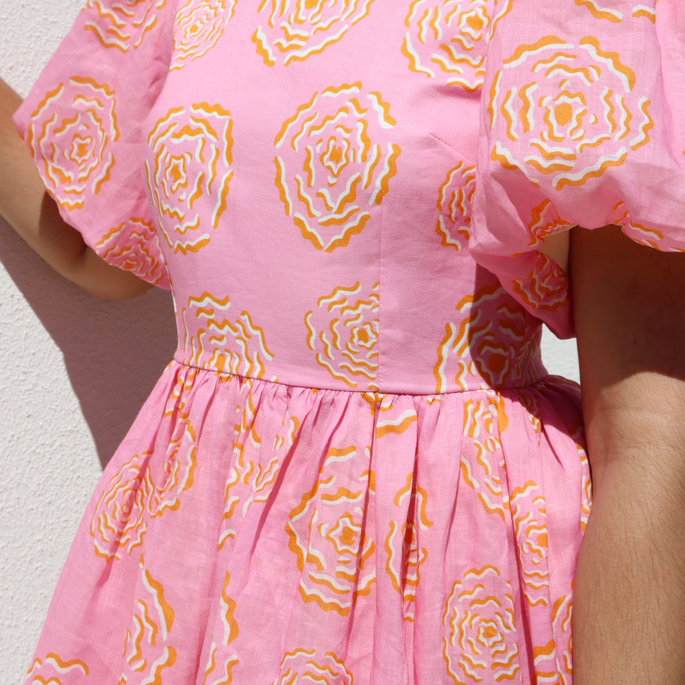 
                      
                        Peony Puff Sleeve Dress
                      
                    